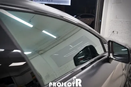 벤츠 CLS클래스 열차단 썬팅, CLS63 AMG 글라스틴트 선셋 윈도 틴팅 재시공기 by 부천 상동 썬팅 전문점 프로젝트알 / 부천 원미구 상동