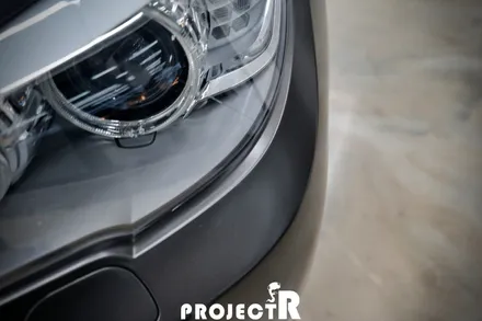 BMW 5GT 530d 전체랩핑, 에이버리 사틴 바솔트 자동차 래핑 by 인천 부평 프로젝트알 / 부천 원미구 상동