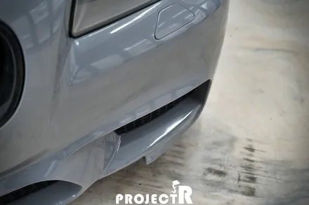 BMW 5시리즈 전체 랩핑, 에이버리 락그레이 자동차 래핑 by 부천 랩핑 전문 프로젝트R / 부천 원미구 상동