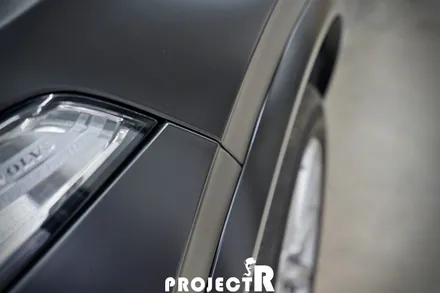 볼보 XC90 에이버리 사틴블랙 전체 랩핑, 부천 프로젝트알 / 부천 원미구 상동