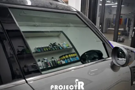 미니쿠퍼 컨트리맨 윈도 틴팅, 글라스틴트 선셋 열차단 썬팅 시공 by 부천 프로젝트알 / 부천 원미구 상동
