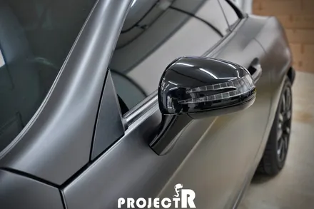 벤츠 SLK 350 전체 랩핑, 에이버리 사틴 바솔트 메탈릭  시공 in 부천 프로젝트알 / 부천 원미구 상동