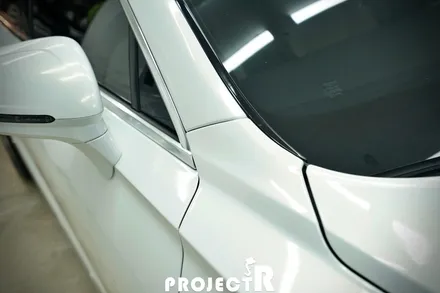 벤틀리 플라잉스퍼 신형 전체 랩핑, 3M 유광 화이트 골드 스파클 시공, 부천랩핑 프로젝트알 / 부천 원미구 상동