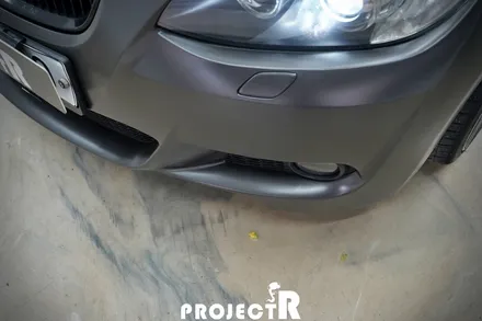 BMW 3시리즈 컨버터블 전체랩핑, 에이버리 사틴 바솔트 메탈릭 시공 in 부천랩핑 프로젝트알 / 부천 원미구 상동
