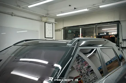 부천랩핑 전문 프로젝트알, KG모빌리티 토레스 루프스킨 부분 포인트 랩핑 시공 / 부천 원미구 상동