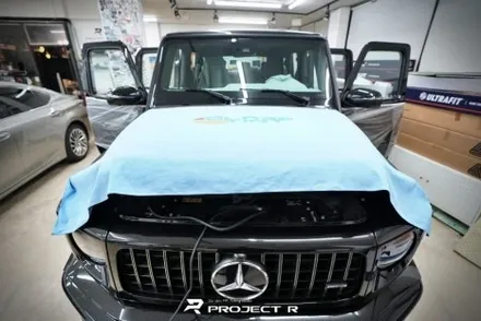 벤츠 G63 AMG 지바겐 열차단 썬팅, 글라스틴트 선셋 재시공, 부천 상동 프로젝트알 / 부천 원미구 상동