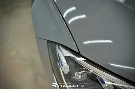 벤츠 S클래스 S400d 에이버리 락그레이 전체랩핑, 3M유광블랙 크롬 죽이기, 부천 프로젝트알 / 부천 원미구 상동