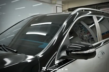 벤츠 마이바흐 GLS600 듀오톤 투톤랩핑, 상단 3M2080 유광블랙 시공, 부천랩핑 프로젝트알 / 부천 원미구 상동
