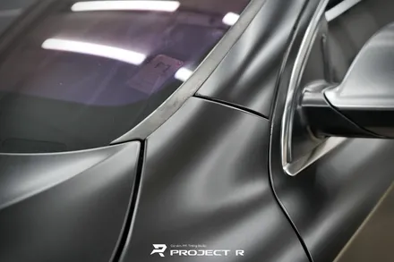 아우디 Q7 전체 랩핑, 3M2080 사틴블랙 재시공, 부천랩핑 프로젝트알 / 부천 원미구 상동