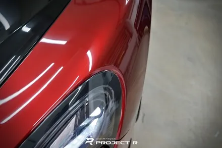 맥라렌 570S 비닐프로그 메탈릭 루푸스 레드 전체 랩핑 시공, 부천 자동차랩핑 프로젝트알 / 부천 원미구 상동
