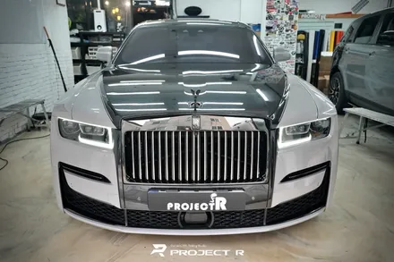 롤스로이스 고스트 리어 범퍼 울트라핏 PPF 재시공 in 부천 프로젝트알 / 부천 원미구 상동