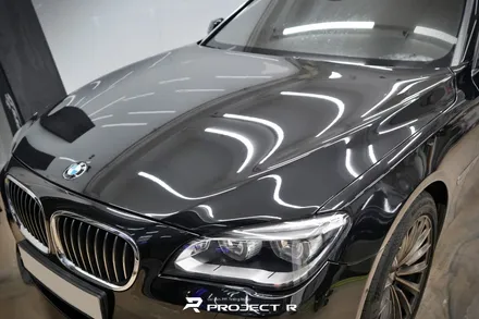 BMW 7시리즈 사고수리 후 앞범퍼 본넷 PPF 재시공, 부천 자동차PPF 프로젝트알 / 부천 원미구 상동