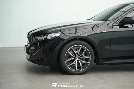 부천 BMW 5시리즈 530i 전체 PPF, 울트라핏 블랙PPF 시공, 프로젝트알 / 부천 원미구 상동