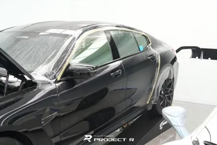 BMW M8 울트라핏 XP크리스탈 전체PPF, 카본PPF 시공, 부천 프로젝트알 / 부천 원미구 상동