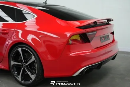 아우디 RS7 전체랩핑 3M2080 배틀쉽그레이, 부천 약대동 자동차랩핑 프로젝트알 / 부천 원미구 상동