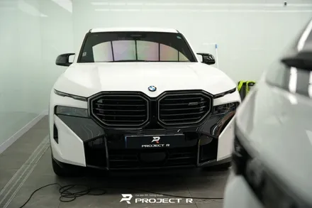 BMW XM 사고로 인한 본넷 PPF 재시공, 울트라핏 무광 PPF 부천 프로젝트알 / 부천 원미구 상동