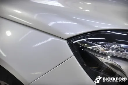 [부천 자동차 랩핑] 벤츠 E클래스 E220 에이버리 화이트펄 / 부천 원미구 상동