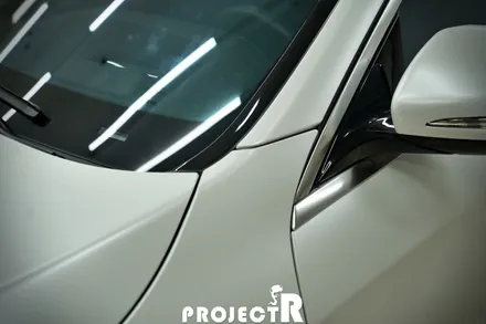 벤츠 S클래스 전체 랩핑, S65 AMG 에이버리 사틴 화이트펄 자동차 랩핑 by 부천 상동 프로젝트알 / 부천 원미구 상동