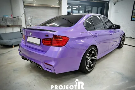 BMW 3시리즈 전체 랩핑, 드레스업 자동차 래핑 전문점 부천 프로젝트알 / 부천 원미구 상동