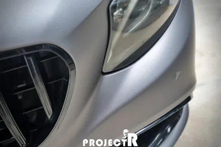 벤츠 S63 AMG 쿠페 전체 랩핑, 에이버리 슈프림 무광 건메탈 메탈릭 by 부천 자동차 래핑 프로젝트알 / 부천 원미구 상동
