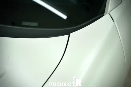 부천 랩핑 프로젝트알, 벤츠 AMG GT 에이버리 사틴 화이트 펄 전체 랩핑 / 부천 원미구 상동