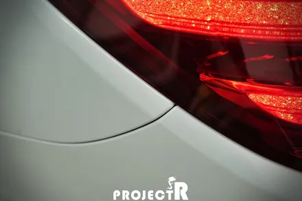 부천 랩핑 전문점, 벤츠 S63 AMG 에이버리 유광 화이트 전체 랩핑 in 프로젝트알 / 부천 원미구 상동
