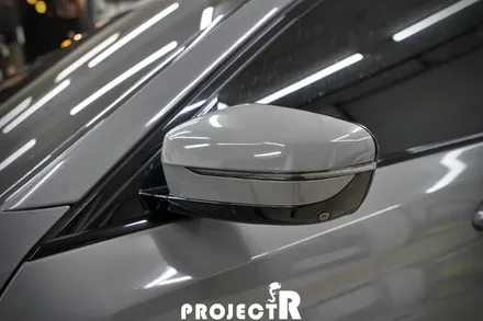 BMW 5시리즈 전체 랩핑, 520d 에이버리 락그레이 시멘트 랩핑, 부천 자동차래핑 프로젝트알 / 부천 원미구 상동