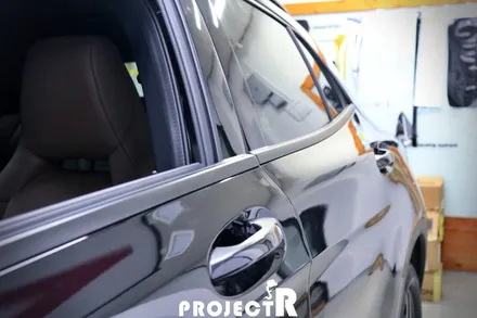 벤츠 GLA 220 크롬 죽이기, 크롬딜리트 부분 포인트 랩핑 in 부천랩핑 프로젝트알 / 부천 원미구 상동