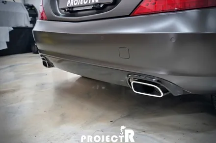 벤츠 SLK 350 전체 랩핑, 에이버리 사틴 바솔트 메탈릭  시공 in 부천 프로젝트알 / 부천 원미구 상동