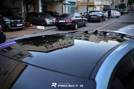 벨로스터N 블랙 PPF 루프스킨, 울트라핏 XP블랙 시공, 부천 상동 PPF 프로젝트알 / 부천 원미구 상동