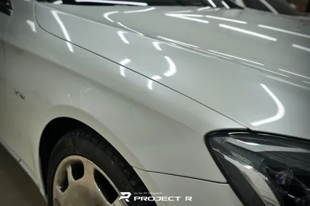 벤츠 S클래스 마이바흐 전체 랩핑, S650 에이버리 유광 화이트펄 자동차 랩핑 시공 in 프로젝트알 / 부천 원미구 상동