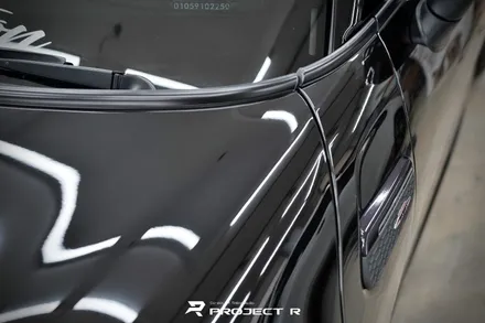 미니쿠퍼 본넷 A필러 생활보호 부분 PPF 시공, 부천 울트라핏 PPF 프로젝트알 / 부천 원미구 상동
