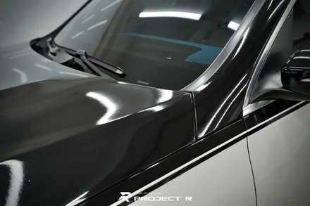 벤츠 마이바흐 GLS600 듀오톤 투톤랩핑, 상단 3M2080 유광블랙 시공, 부천랩핑 프로젝트알 / 부천 원미구 상동