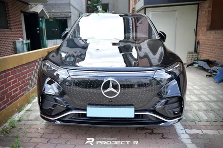 벤츠 EQS SUV 앞범퍼 PPF 재시공, 울트라핏 XP 크리스탈, 부천 자동차PPF 프로젝트알 / 부천 원미구 상동