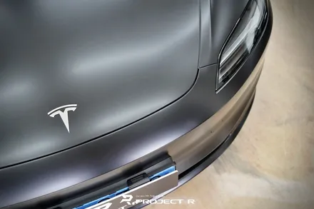 테슬라 모델3 하이랜드 전체 랩핑, 3M 사틴블랙 시공, 부천 자동차래핑 전문 프로젝트알 / 부천 원미구 상동