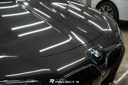 부천 BMW 7시리즈 740i 듀오톤 랩핑, 상단 울트라핏 카본 PPF 시공, 프로젝트알 / 부천 원미구 상동