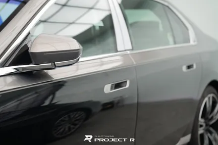 BMW 7시리즈 듀오톤 랩핑, 750e 오토벨벳 리페어블랙 시공 부천랩핑 프로젝트알 / 부천 원미구 상동