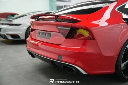 아우디 RS7 전체랩핑 3M2080 배틀쉽그레이, 부천 약대동 자동차랩핑 프로젝트알 / 부천 원미구 상동