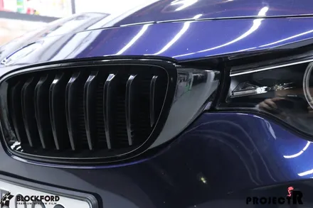 부천랩핑 잘하는곳! BMW 420d 그릴 블랙유광 랩핑 시공기~ / 부천 원미구 상동