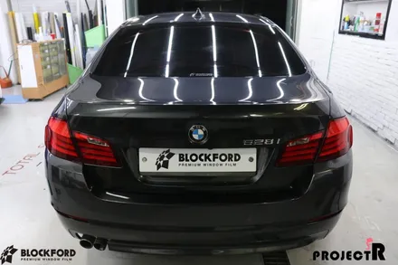 부천썬팅 잘하는곳은 이곳입니다 BMW F10 5시리즈 블락포디 블랙크롬 재시공 후기 / 부천 원미구 상동