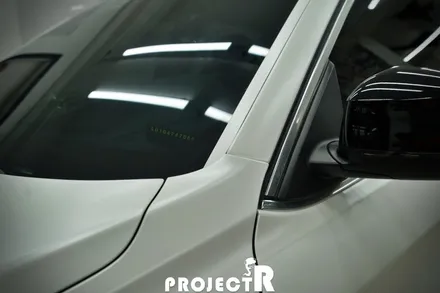 인천 자동차 랩핑, BMW X6 에이버리 사틴 화이트 펄 전체 랩핑 시공기 by 프로젝트알 / 부천 원미구 상동