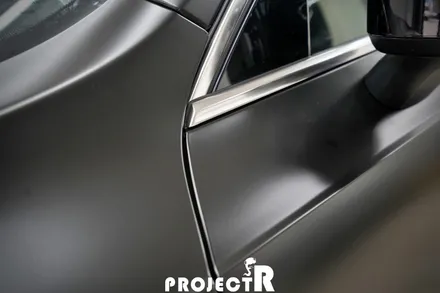 볼보 XC90 에이버리 사틴블랙 전체 랩핑, 부천 프로젝트알 / 부천 원미구 상동
