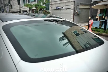 포르쉐 파나메라 열차단 썬팅, 글라스틴트 선셋 윈도 틴팅 in 부천 상동 프로젝트알 / 부천 원미구 상동