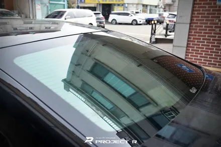 벤츠 CLS 열차단 썬팅 재시공, 글라스틴트 선셋 윈도 틴팅, 부천썬팅 프로젝트알 / 부천 원미구 상동