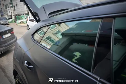 람보르기니 우루스 열차단 썬팅, 글라스틴트 선셋 윈도 틴팅 시공 후기, 부천 프로젝트알 / 부천 원미구 상동