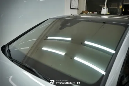 부천썬팅 프로젝트알, 포르쉐 카이엔 쿠페 신차패키지, 글라스틴트 선셋 열차단 썬팅 시공 후기 / 부천 원미구 상동