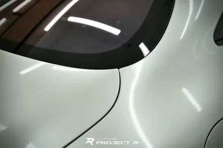 벤츠 S63 AMG 쿠페 에이버리 화이트펄 전체랩핑, 크롬죽이기 시공, 부천랩핑 프로젝트알 / 부천 원미구 상동