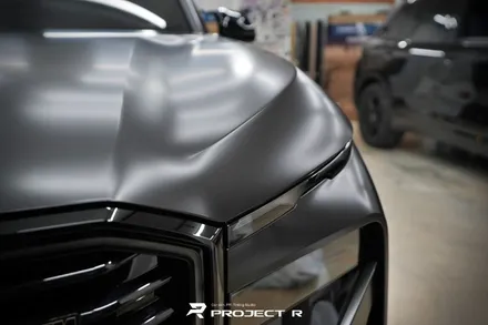 BMW XM 사틴블랙 전체랩핑, 울트라핏 XP크리스탈 하이그로시 전체PPF 시공, 부천 프로젝트알 / 부천 원미구 상동