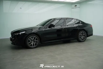 부천 BMW 5시리즈 530i 전체 PPF, 울트라핏 블랙PPF 시공, 프로젝트알 / 부천 원미구 상동
