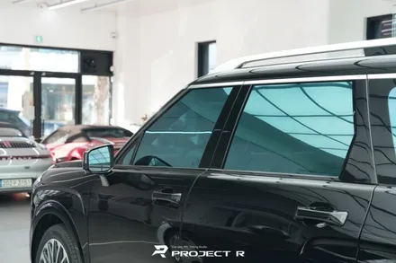 팰리세이드 신차 썬팅, 글라스틴트 레이니블루 윈도 틴팅, 부천 프로젝트R / 부천 원미구 상동